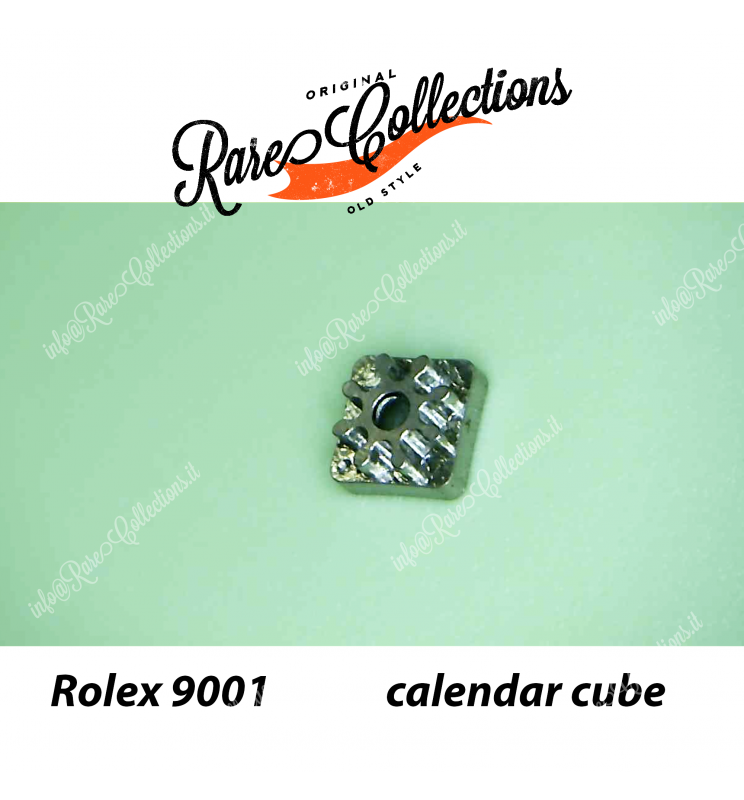 NEW Nuovo Rolex 9001 Calendar Cube Dado Calendario Sky-Dweller