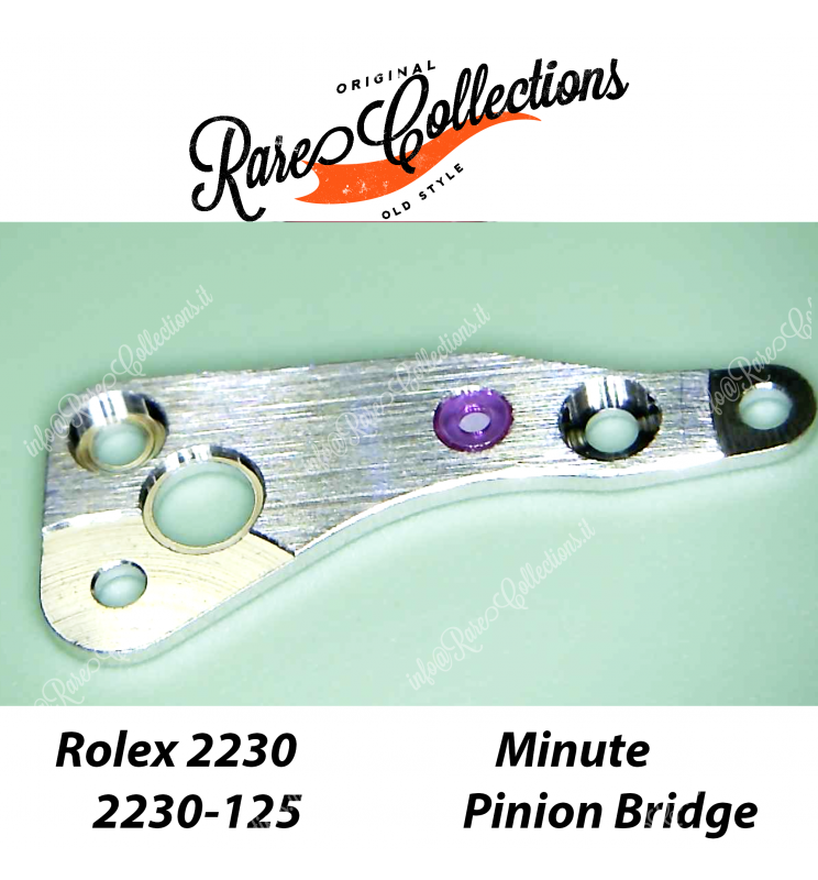 NEW Nuovo Rolex 2230-125 Minute Pinion Bridge Ponte Pignone Minuti