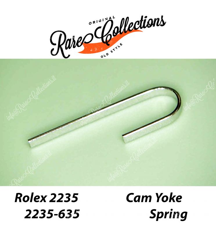 NEW Nuovo Rolex 2235-635 Cam Yoke Spring Molla Scatto Data NEW Nuovo Rolex 2235-635 Cam Yoke Spring Molla Scatto Data