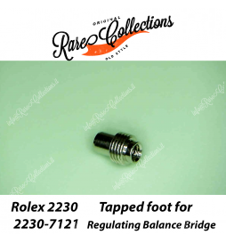 NEW Nuovo Rolex 2230-7121 Tapped Foot of Balance Bridge Piedino Ponte