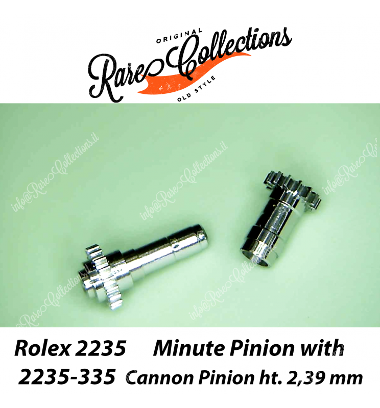 NEW Nuovo Rolex 2235-335 Minute Pinion With Canon Pinion Ricambio