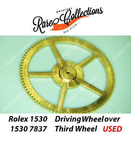 USATO Usato Rolex 1530 7837 Driving Wheel over Third Wheel