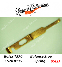 USED Usato Rolex 1570 8115 Spring For Balance Stop Molla ferma Bilanciere