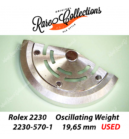 USED Usato Rolex 2230-570 Massa Oscillante Oscillating Weight 19,5mm 2236