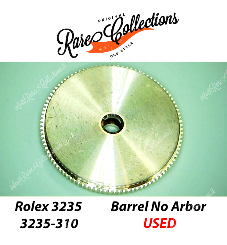 USED Usato Rolex 3235-315 Barrel no Arbor Bariletto Ricambio USED Usato Rolex 3235-315 Barrel no Arbor Bariletto Ricambio