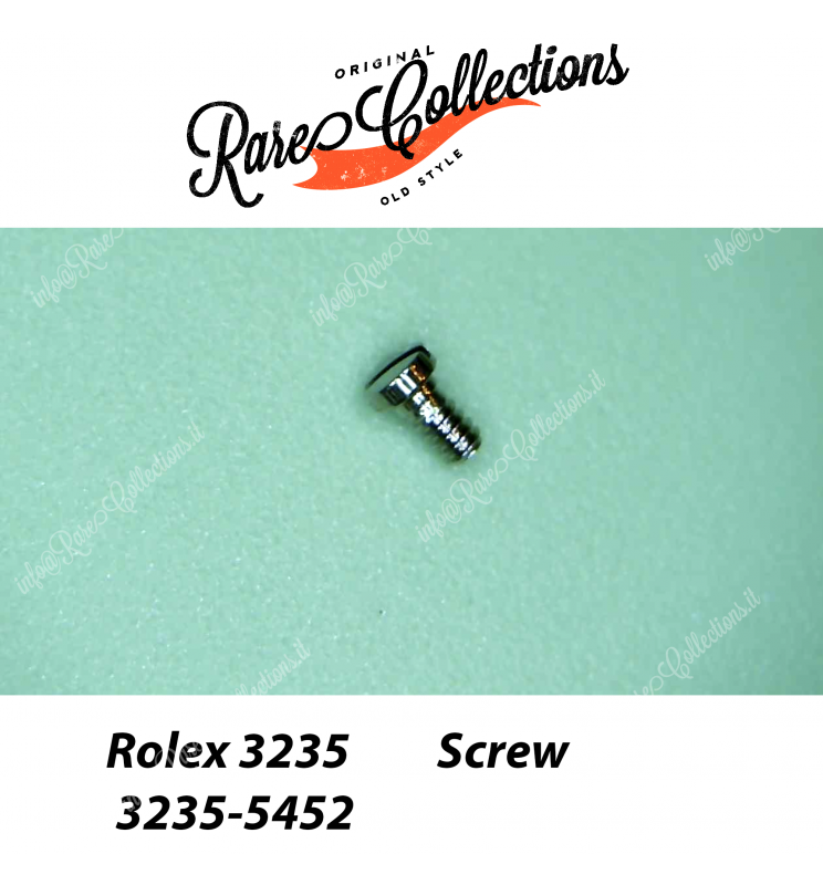 NEW Nuovo Rolex 3235-5452 Screw Bilanciere Balance Vite