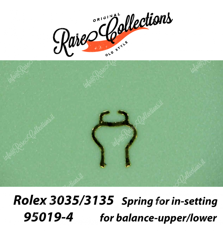 NEW Rolex 3035 95019-4 Spring In-Setting for balance-upper/lower 3135 Jewel