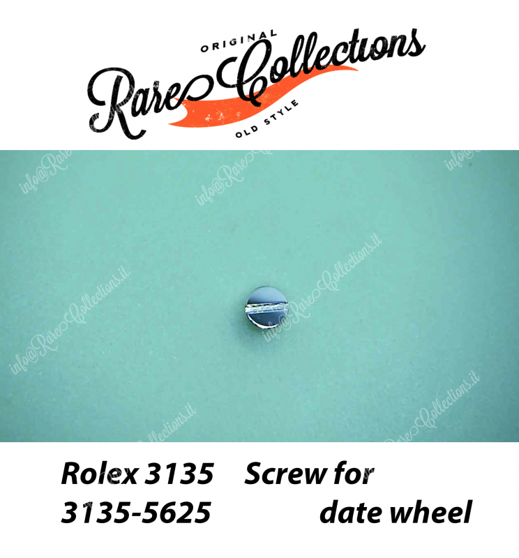 NEW Nuovo Rolex 3135-5625 Vite Screw for data Wheel Ruota Data
