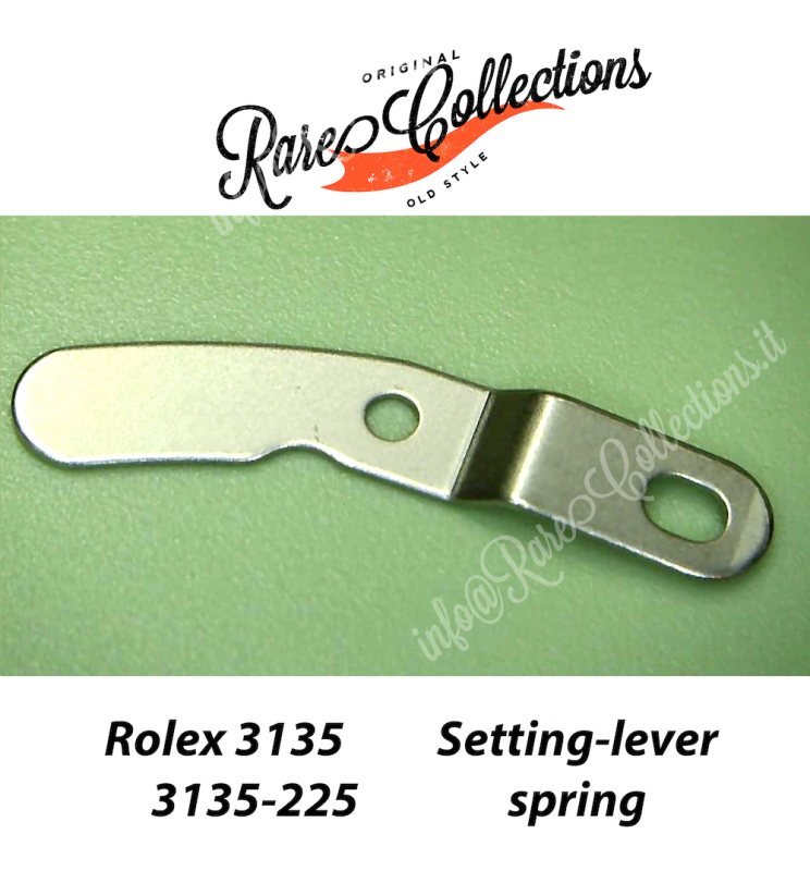 NEW Nuovo Rolex 3135-225 Setting Lever Spring Ponte Molla NEW Nuovo Rolex 3135-225 Setting Lever Spring Ponte Molla