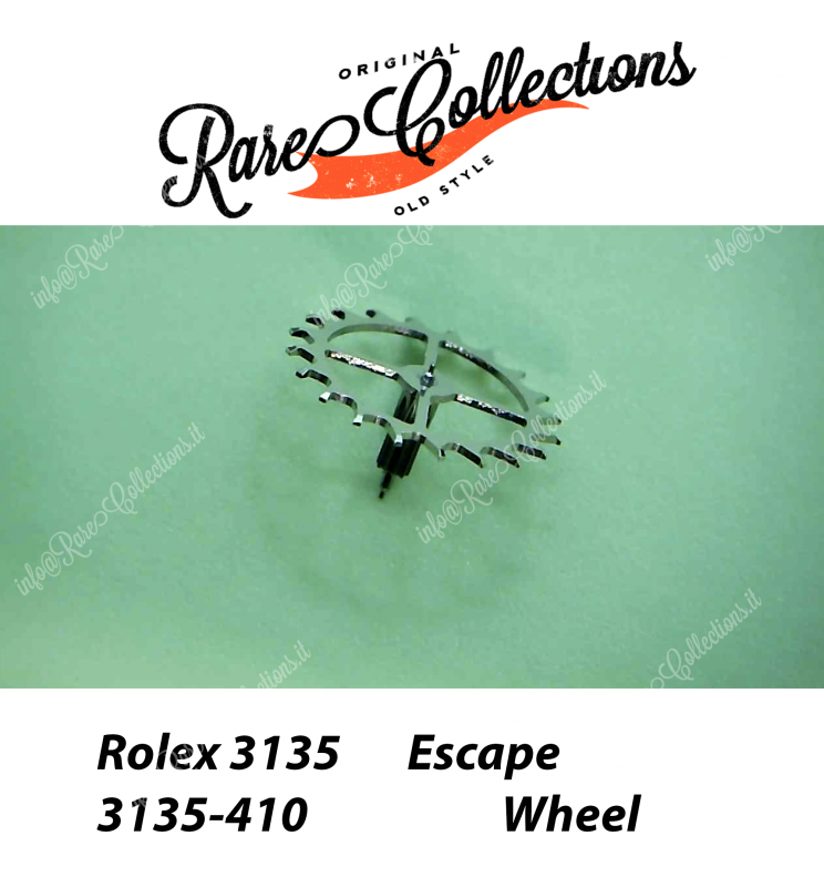 NEW Nuovo Rolex 3135-410 Escape Wheel Ruota Scappamento