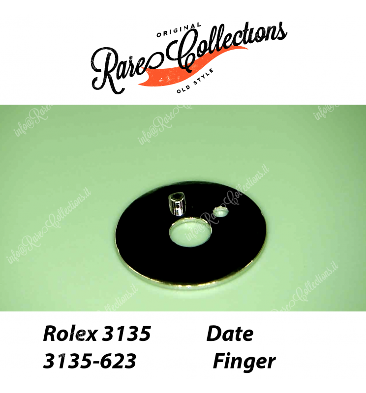NEW Nuovo Rolex 3135-623 Data Finger NEW Nuovo Rolex 3135-623 Data Finger