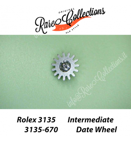 NEW Nuovo Rolex 3135-670 Intermediate Date Wheel Ruota Data