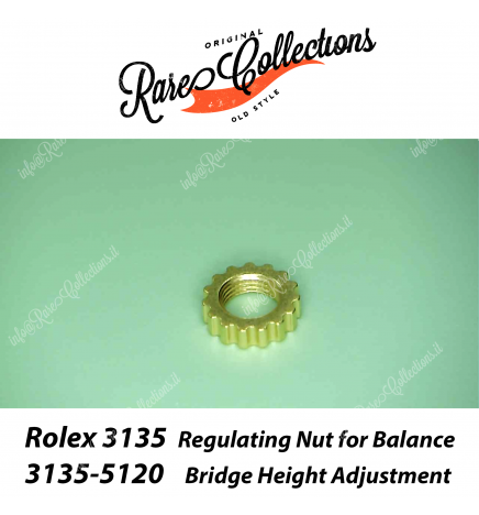 NEW Nuovo Rolex 3135-5120 Regulating nut for Balance