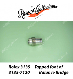NEW Nuovo Rolex 3135-7120 Tapped Foot of Balance Bridge Piedino Ponte