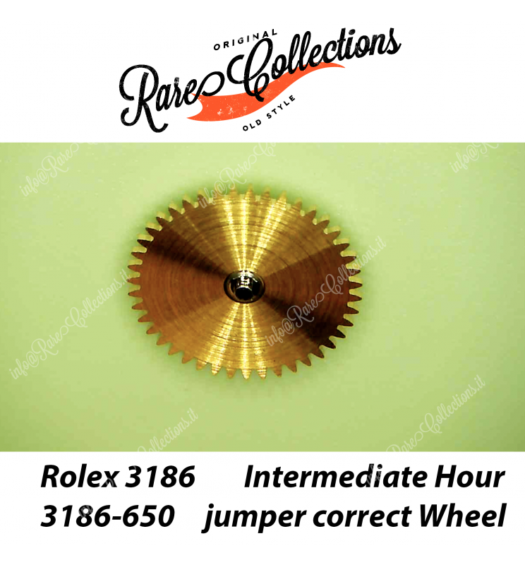 NEW Nuovo Rolex 3186-650 Data Intermediate Hour jumper correct Indicatore Ruota Itermedia NEW Nuovo Rolex 3186-650 Data Intermediate Hour jumper correct Indicatore Ruota Itermedia