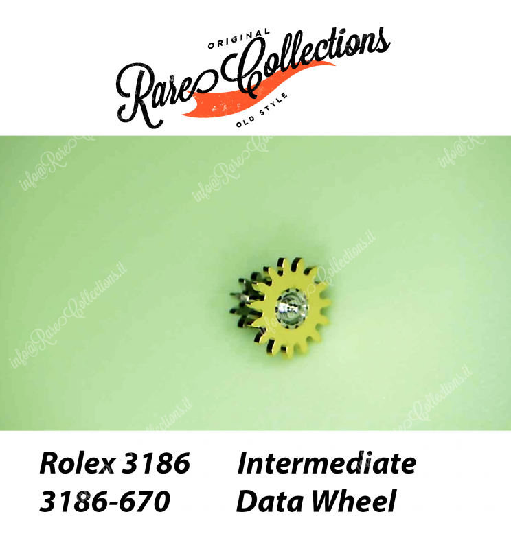 NEW Nuovo Rolex 3186-670 Intermediate Data Wheel GMT Ruota Intermedia NEW Nuovo Rolex 3186-670 Intermediate Data Wheel GMT Ruota Intermedia