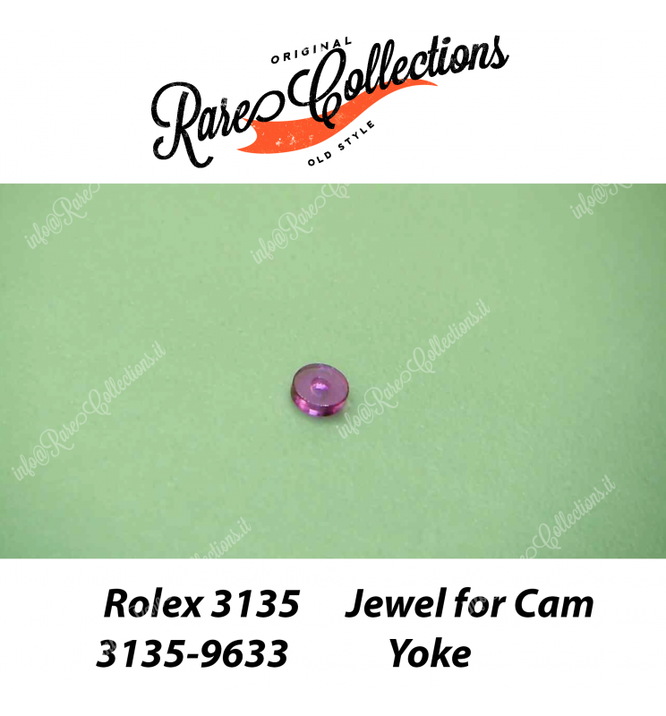 NEW Nuovo Rolex 3135-9633 Jewel for Cam Yoke Gioiello scatto data