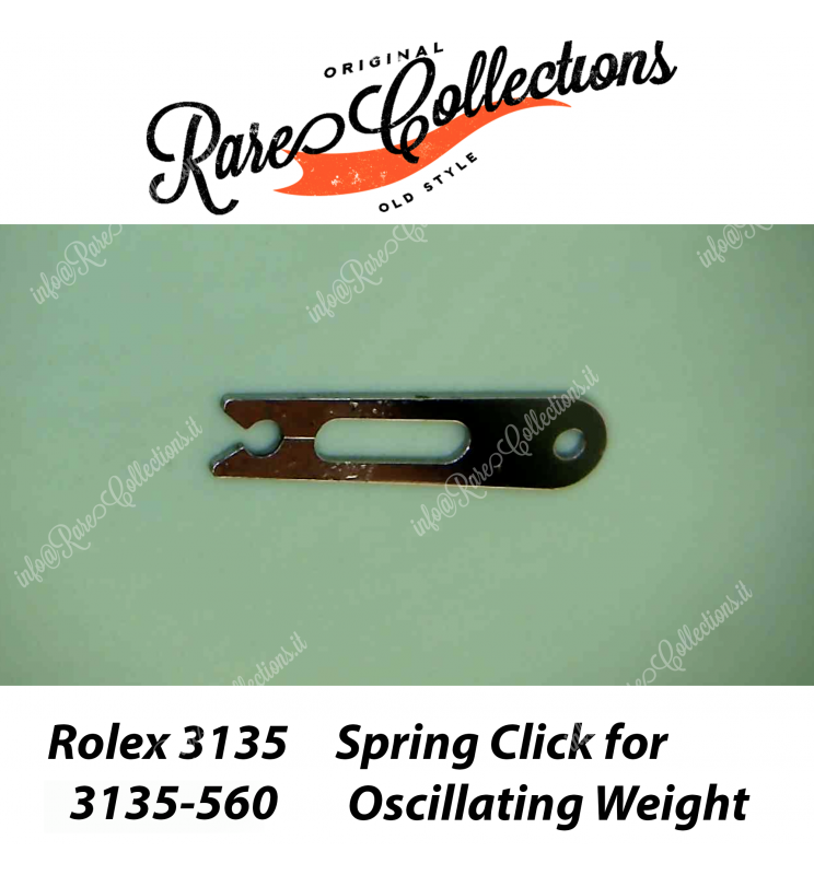 NEW Nuovo Rolex 3135-560 Spring Click for Oscillating Weight Ricambio