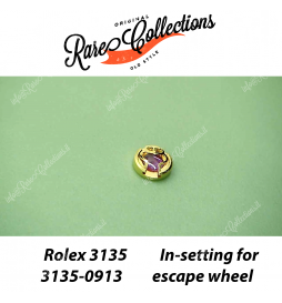 NEW Nuovo Rolex 3135-0913 Castone Escape Wheel In setting Scappamento
