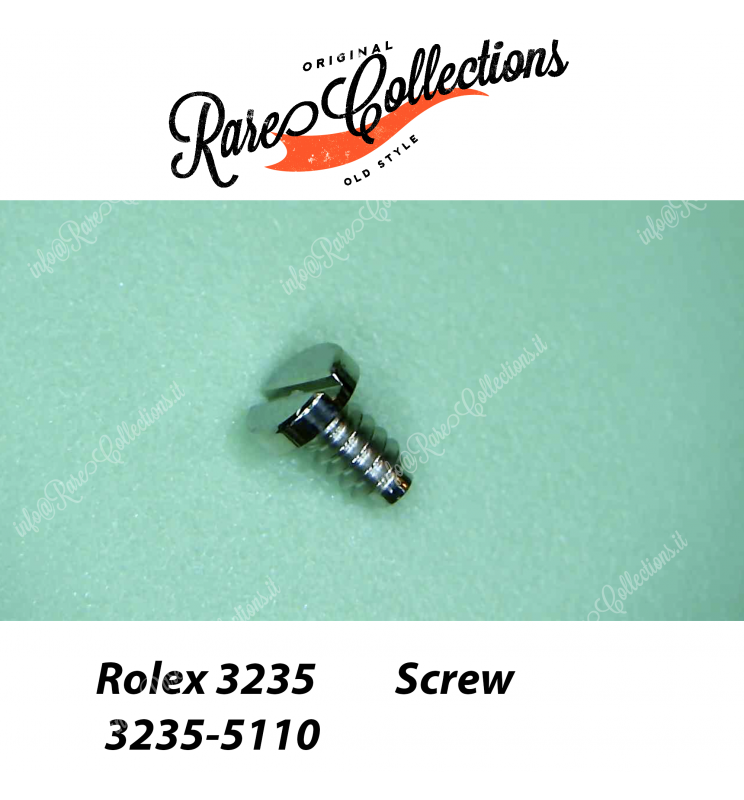 NEW Nuovo Rolex 3235-5110 Screw Vite