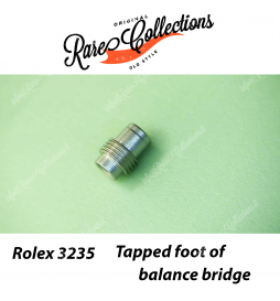 NEW Nuovo Rolex 3235-7120 Tapped foot of balance bridge Piedino Ponte Bilanciere