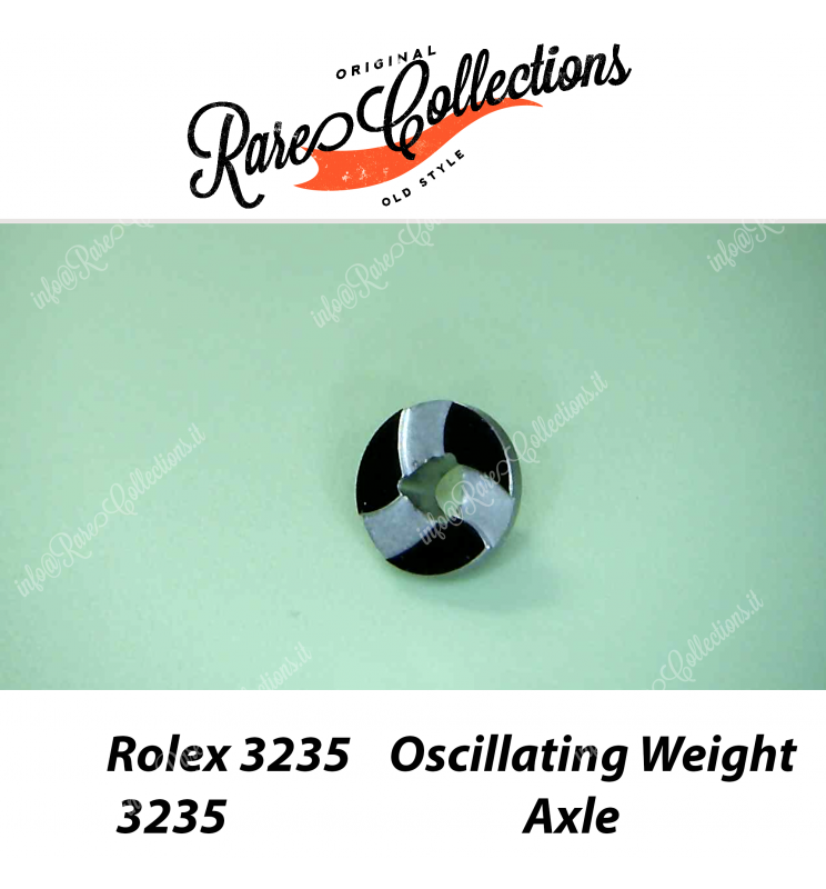 NEW Nuovo Rolex 3235-568 Oscillating Weight Axle Perno Massa Oscillante