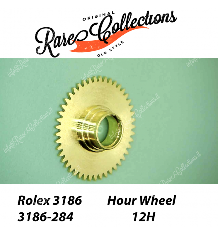 NEW Nuovo Rolex 3186-284 Hour Wheel GMT 12 H Ruota Ore