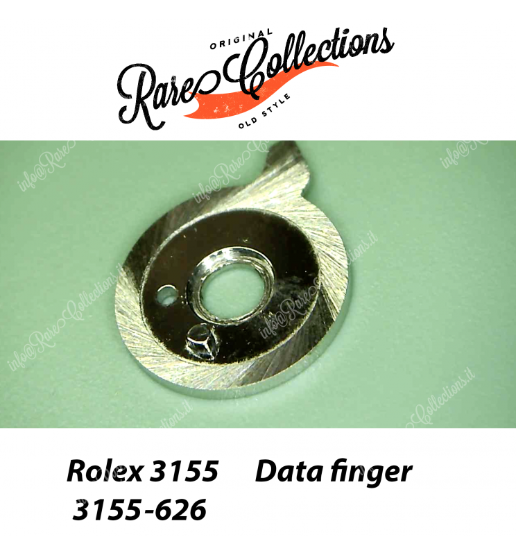 NEW Rolex 3155-626 Data Finger Data Nuovo NEW Rolex 3155-626 Data Finger Data Nuovo