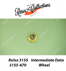 NEW Nuovo Intermediate Data Wheel Rolex 3155-670 Ruota Data intermedia Nuovo