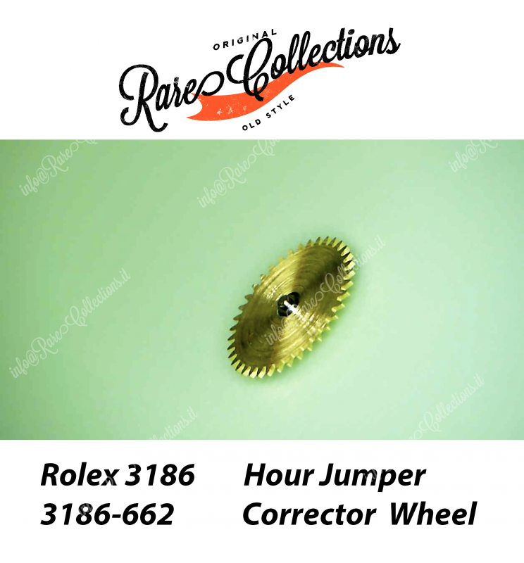 NEW Nuovo Rolex 3186-662 Hour Jumper corrector Wheel GMT Ruota Ore