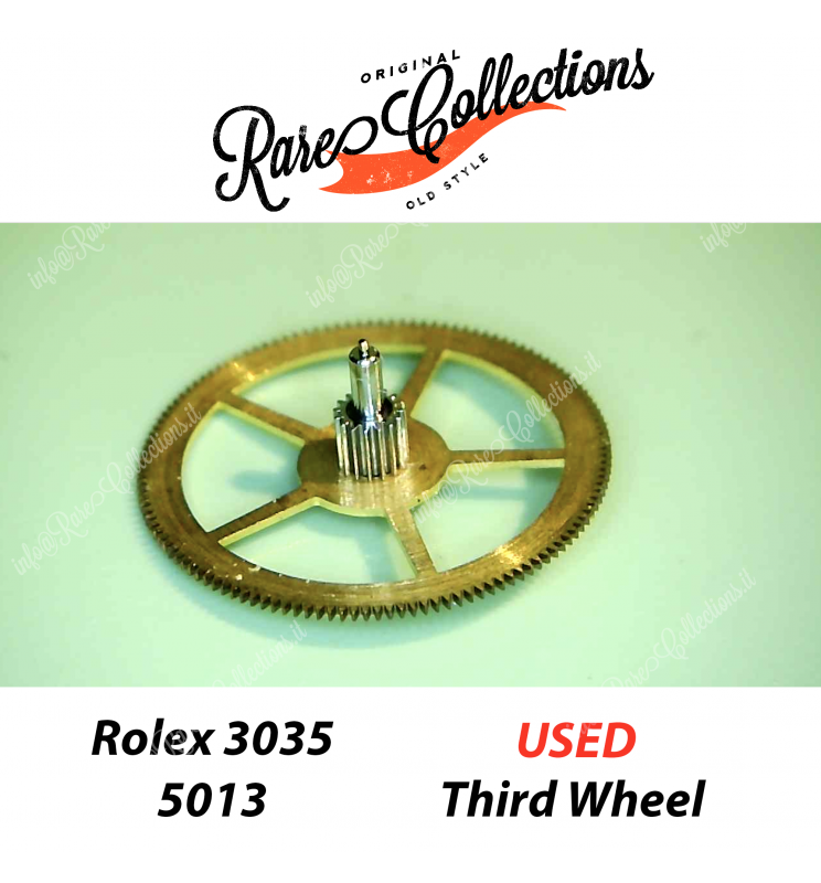 USED Usata Rolex Wheel 3035 5013 Third Wheel Grande Ruota