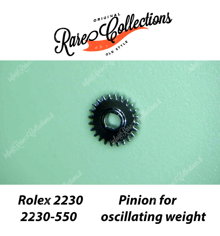 NEW Nuovo Rolex 2230-550 Pinion for oscillating weight Pignone per massa oscillante NEW Nuovo Rolex 2230-550 Pinion for oscillating weight Pignone per massa oscillante