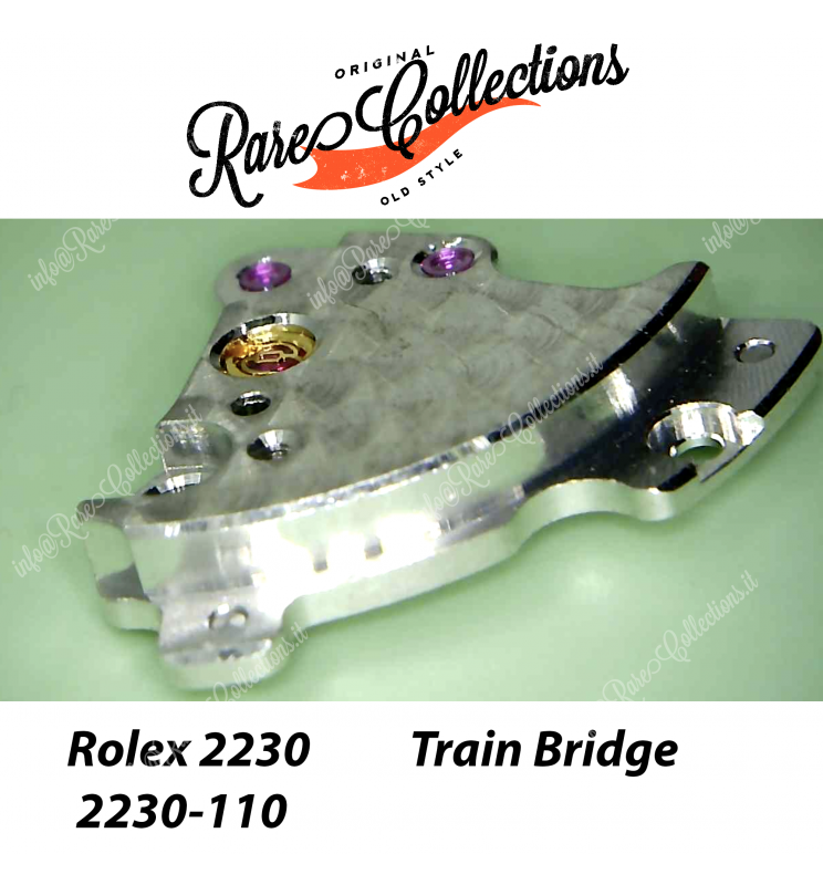 NEW Nuovo Rolex 2230-110 Train Wheel Bridge Ponte Treno Ruote Ricambio