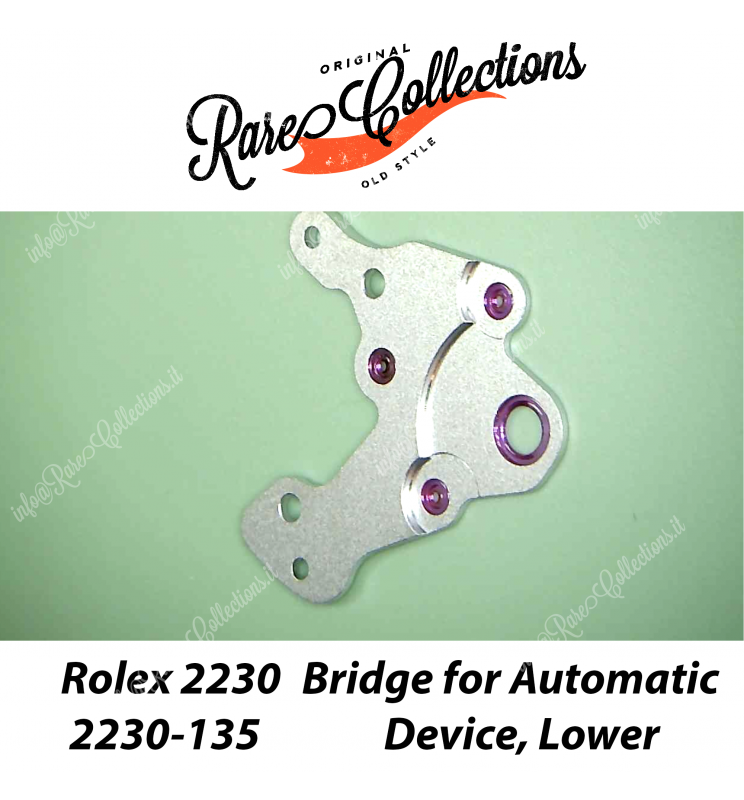 NEW Nuovo Rolex 2230-135 Bridge for Automatic Device Lower Ponte Automatico NEW Nuovo Rolex 2230-135 Bridge for Automatic Device Lower Ponte Automatico