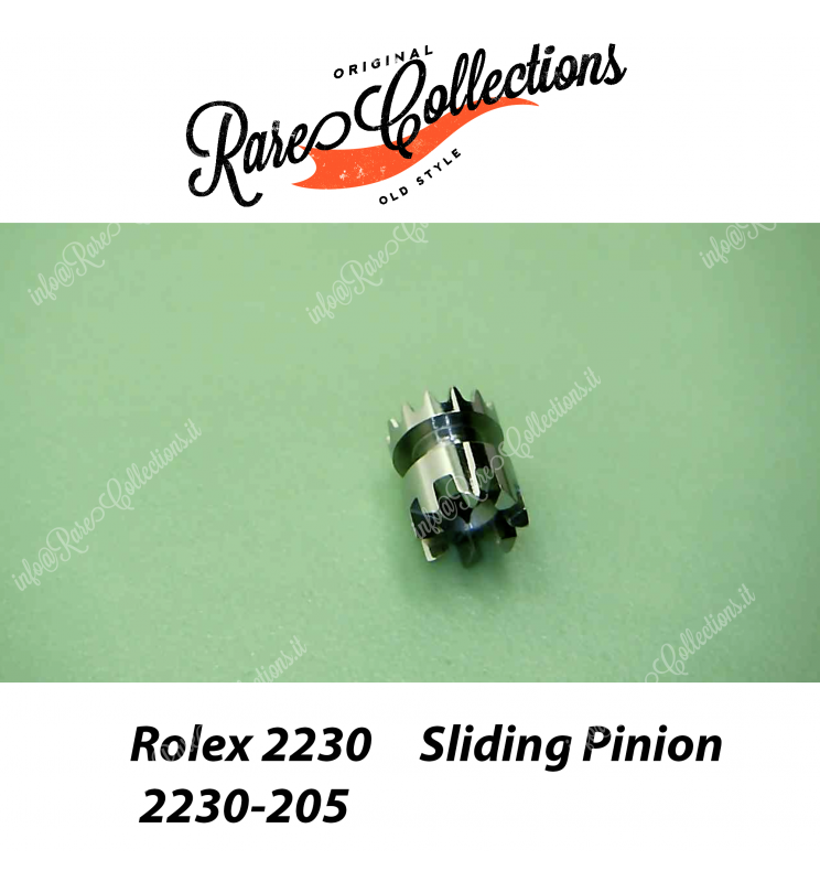 NEW Nuovo Rolex 2230-205 Sliding Pinion Pignone Scorrevole NEW Nuovo Rolex 2230-205 Sliding Pinion Pignone Scorrevole