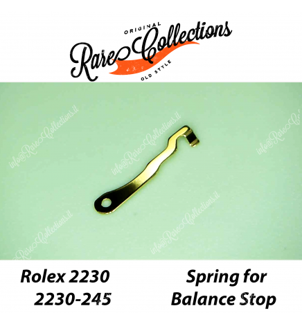 NEW Nuovo Rolex 2230-245 Spring For Balance Stop Molla ferma Bilanciere