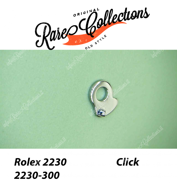 NEW Nuovo Rolex 2230-300 Click NEW Nuovo Rolex 2230-300 Click