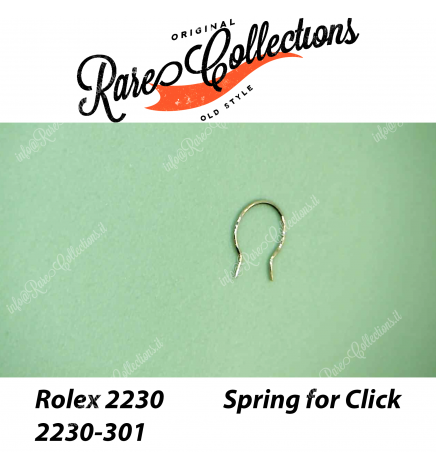 NEW Nuovo Rolex 2230-301 Spring for Click Forcella