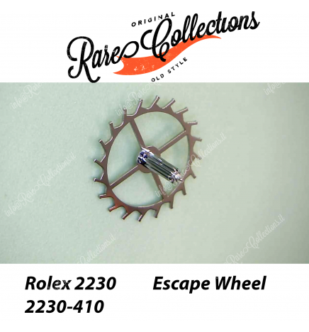 NEW Nuovo Rolex 2230-410 Escape Wheel Ruota Scappamento