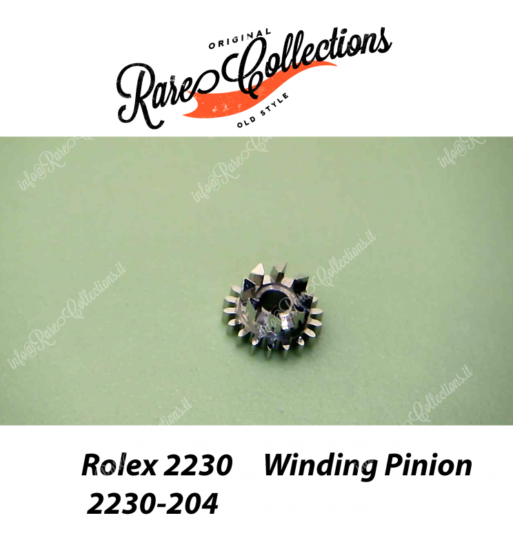 NEW Nuovo Rolex 2230-204 Winding Pinion Pignone Avvolgimento NEW Nuovo Rolex 2230-204 Winding Pinion Pignone Avvolgimento