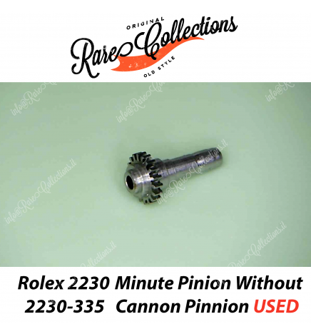 USED Rolex Wheel 2230-335 Minute Pinion Without Cannon Pinion Nuovo