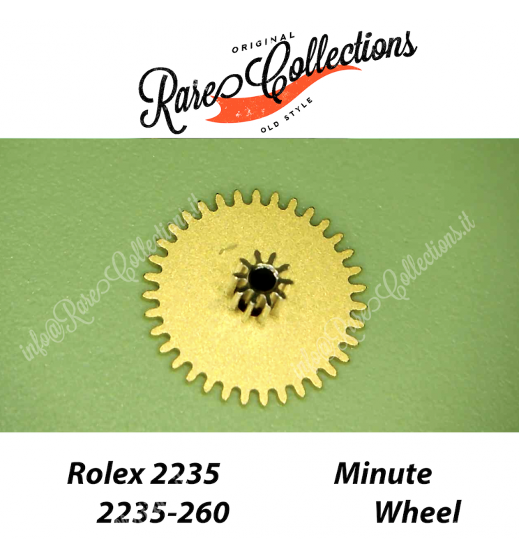 NEW Nuovo Rolex 2235-260 Minute Wheel Ruota Minuti Ricambio