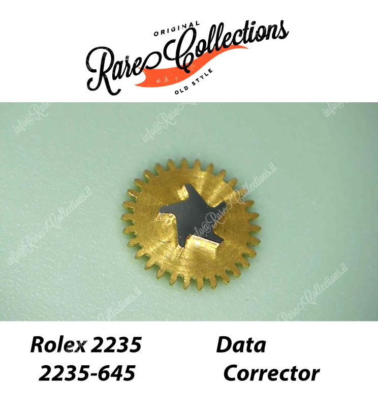 NEW Nuovo Rolex 2235-645 Data correct Correttore Ricambio NEW Nuovo Rolex 2235-645 Data correct Correttore Ricambio