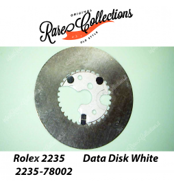 USED Data Indicator White Rolex 2235-78002 Datario Bianco 2235 Usato