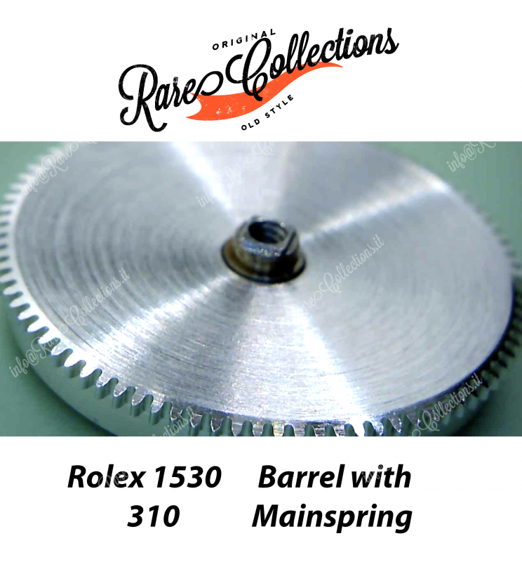 USED USATO Rolex 1570 1575 1530 310 Barrel With Arbor and Mainspring Bariletto