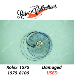 Rolex 1570-8106 1575 8106 Bilanciere Balance Spirale sistemare Broken Damage .3