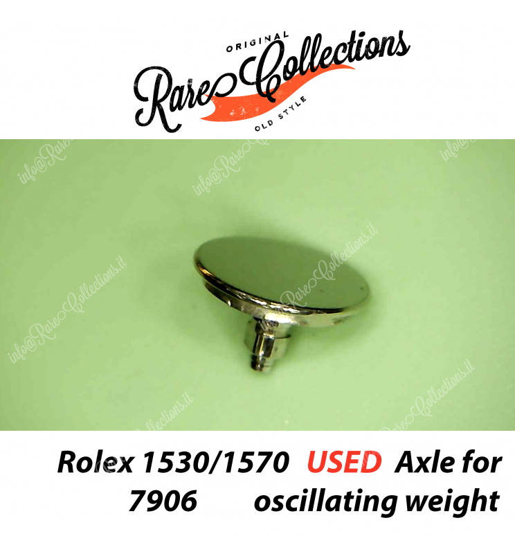 Used Usato Rolex Wheel 1530 1570 565 GMT Axle Oscillating Weight Asse Usato code 7906