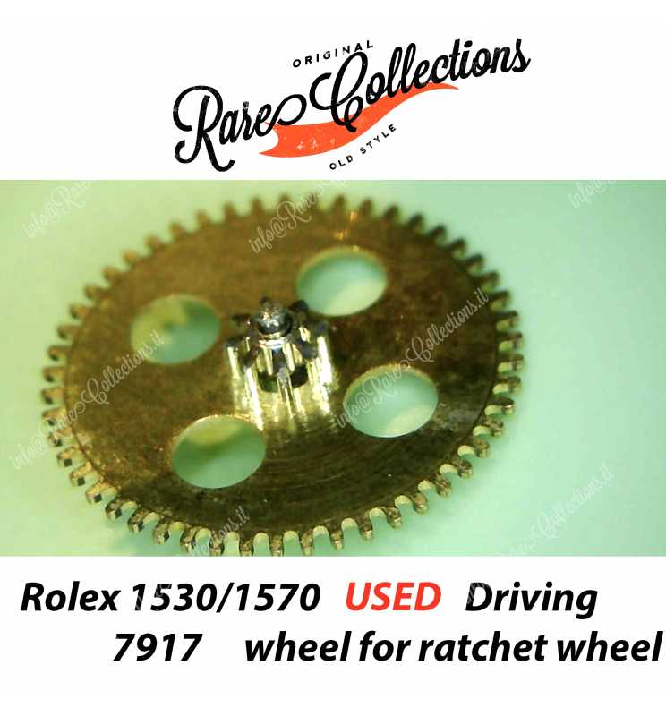 USED Usato Rolex Wheel 1530 1570 565 GMT Driving Weight code 7917