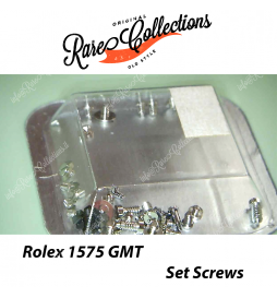 NEW Nuovo Rolex 1575 GMT 8113 Set Screws Set Viti Nuovo in Blister