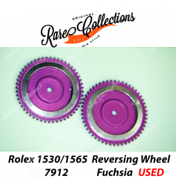 USED Usato Rolex Wheel 1530 7912 Reversing Wheel Ruota Fucsia 1565
